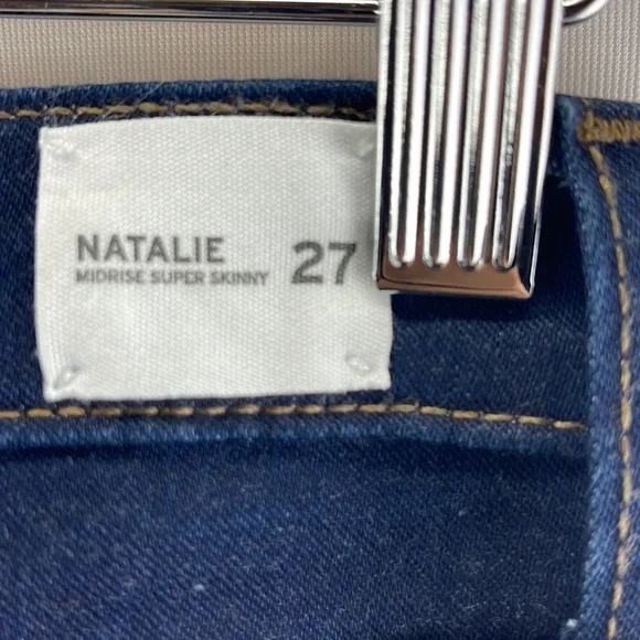 Hudson Jeans Krista Low Rise Ankle Straight Leg Jeans - Picture 4 of 12